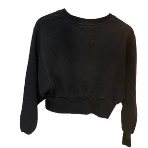 Aritzia Cropped Cozy Fleece Sweater Woman’s XS